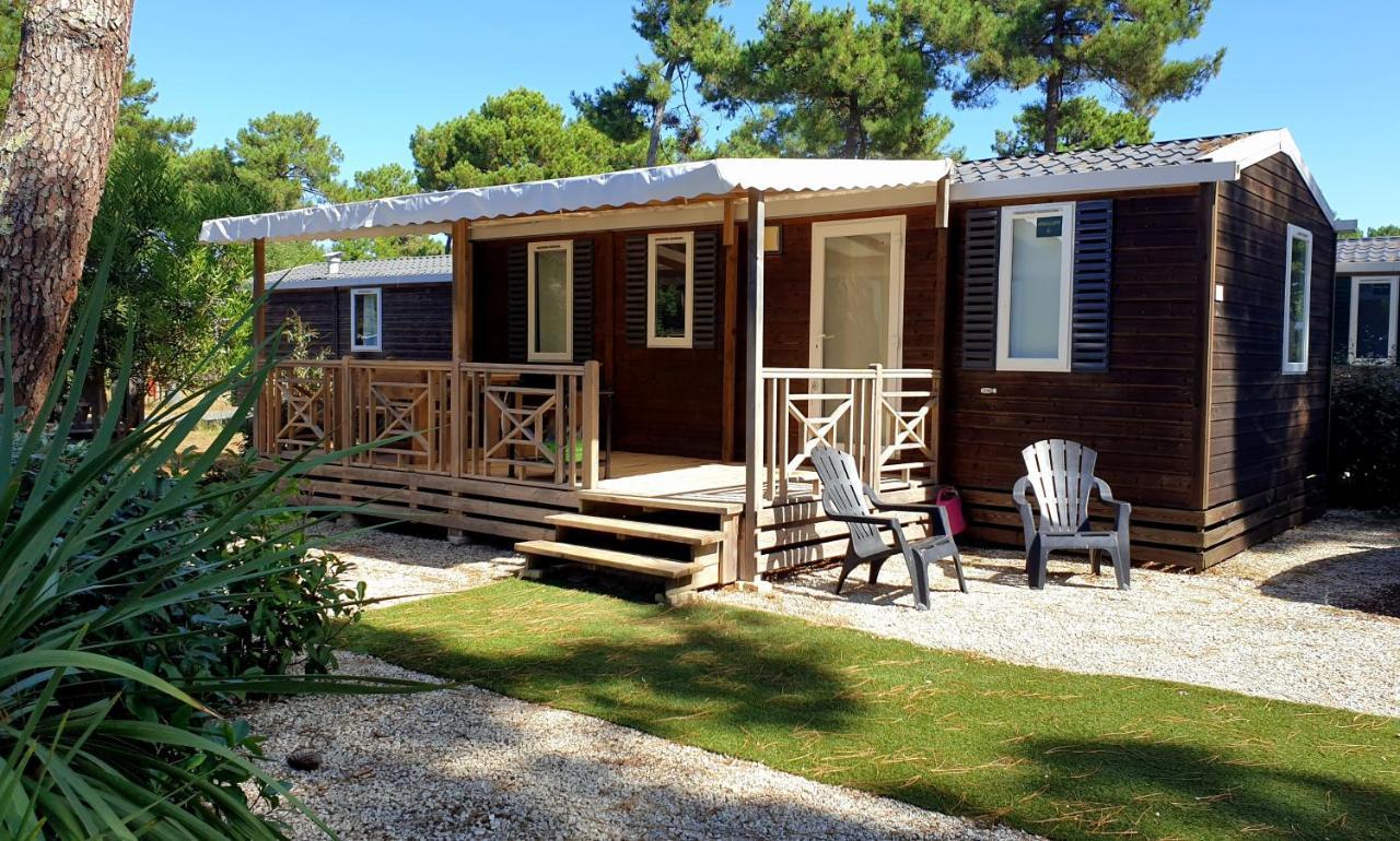 Mobil home Happiness33 dans camping 5 étoiles accès direct plage Vendays Montalivet Extérieur photo